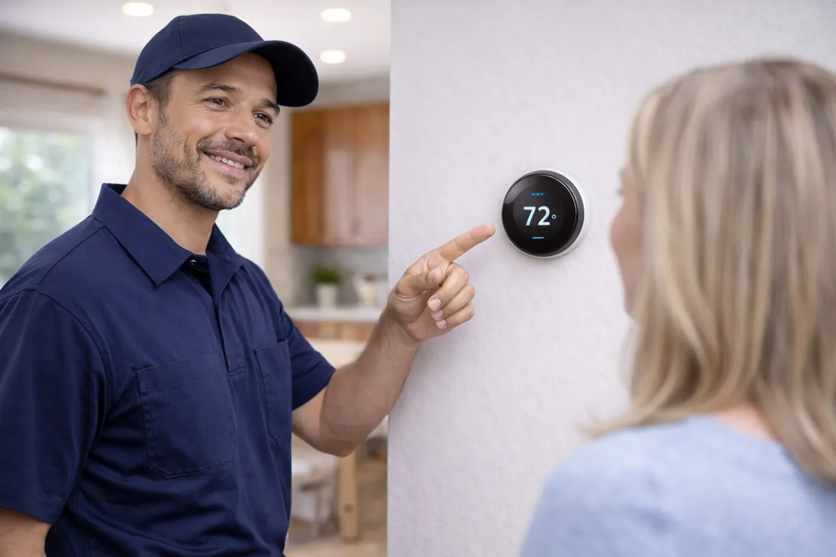 HVAC technician in Fernandina Beach